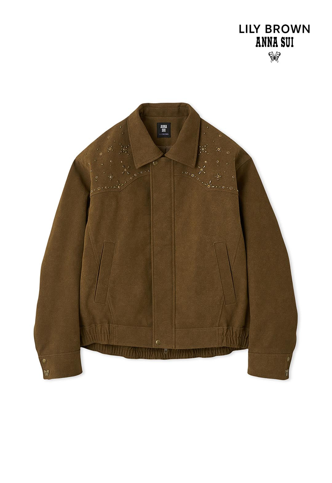 [LILY BROWN × ANASUI] Butterfly Studs Blouson