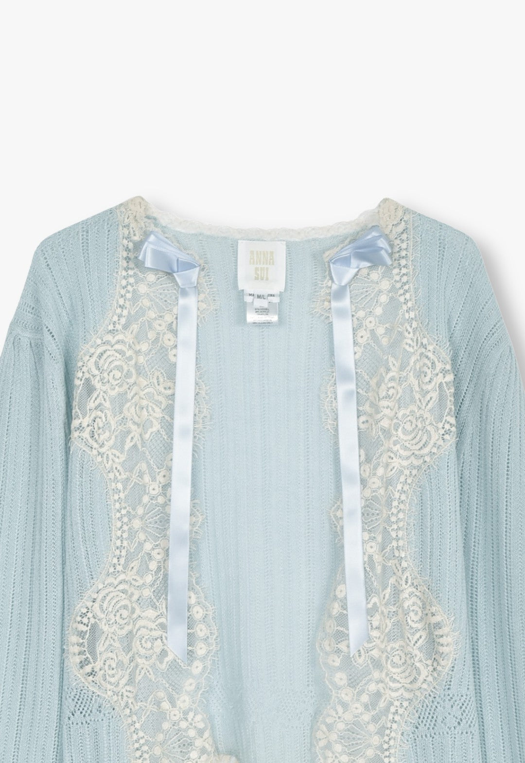 LINGERIE LACE KNIT CARDIGAN