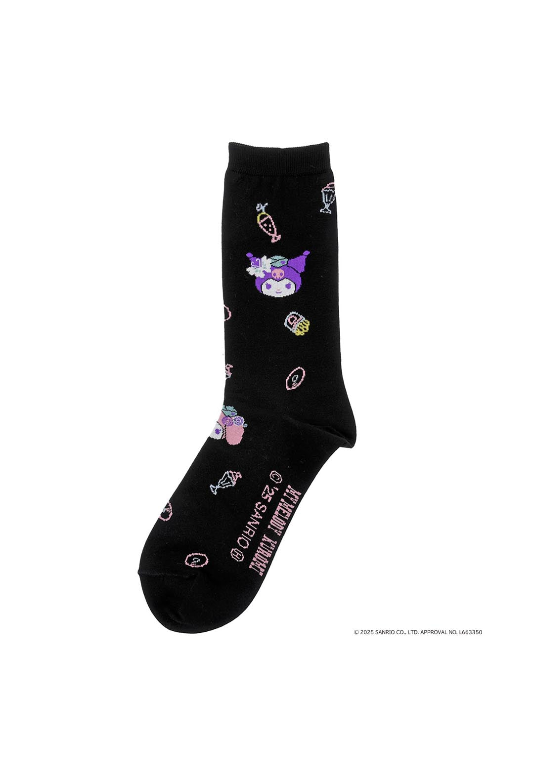 My Melody Kuromi all-over pattern socks