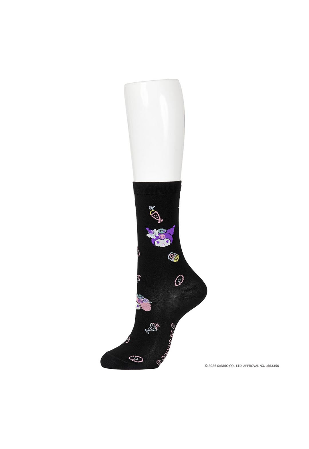 My Melody Kuromi all-over pattern socks