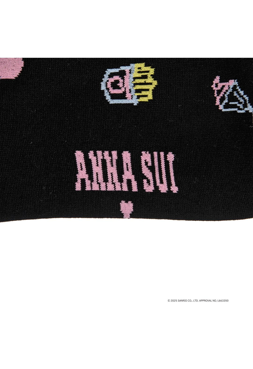 My Melody Kuromi all-over pattern socks