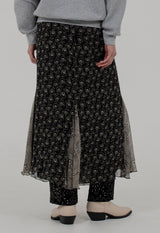 BEARDSLEY COMBO MAXI SKIRT