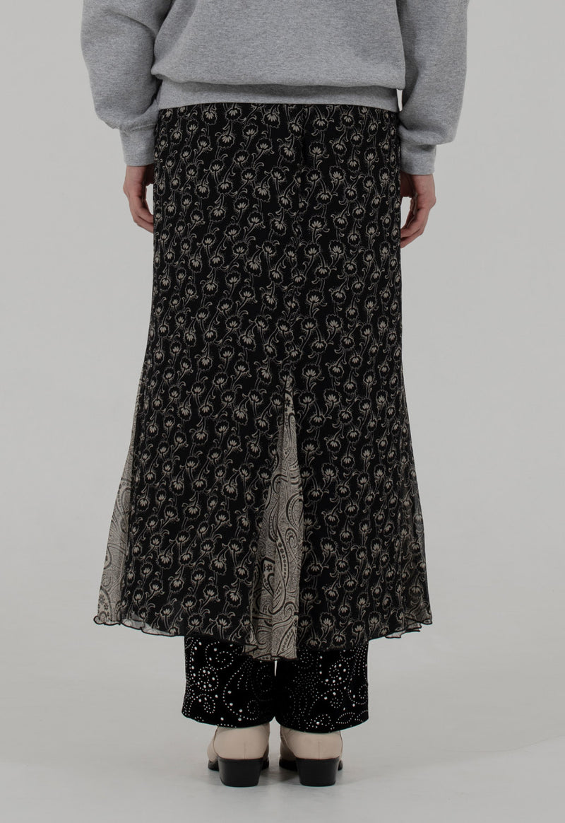 BEARDSLEY COMBO MAXI SKIRT