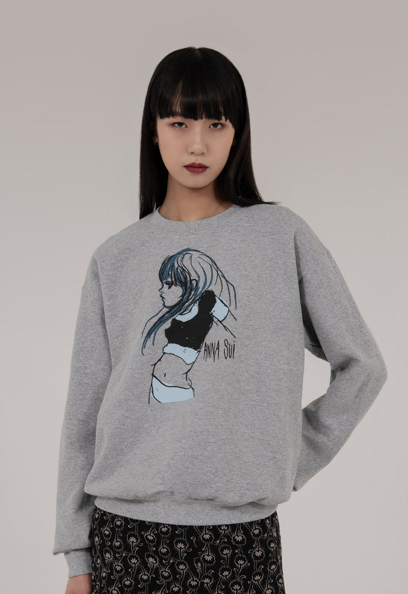 CREW NECK SWEATSHIRTS artwork  by MASAYUKI