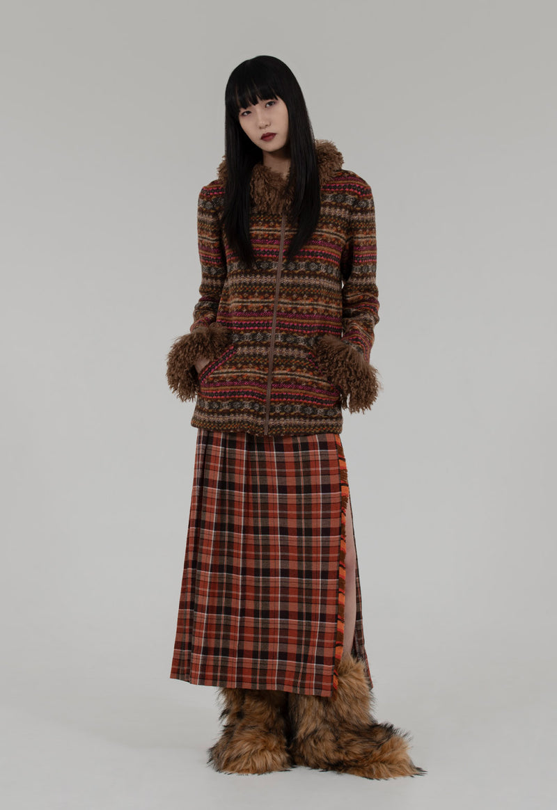 DEVON PLAID MAXI KILT