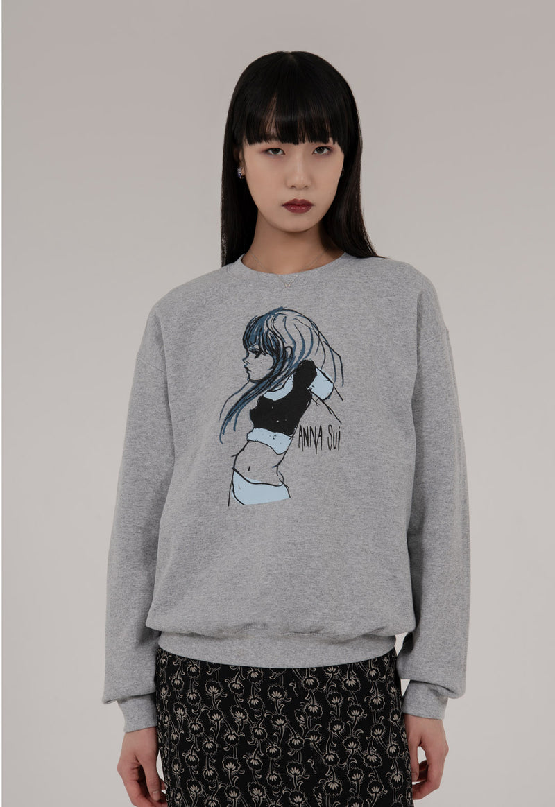 CREW NECK SWEATSHIRTS artwork  by MASAYUKI