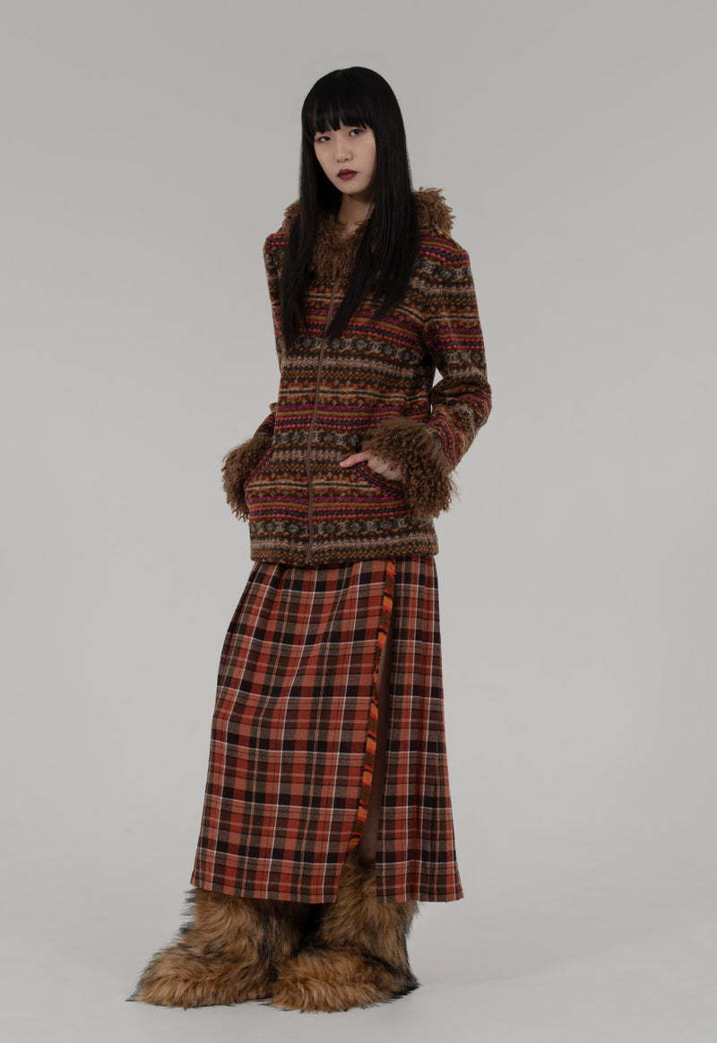 DEVON PLAID MAXI KILT