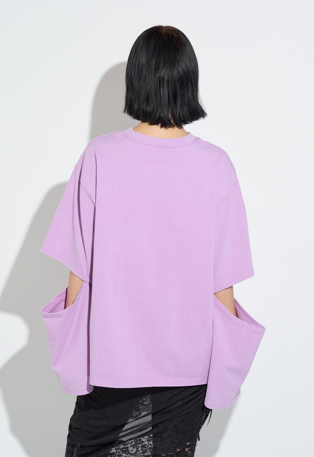 スリーブスラッシュロングTシャツ