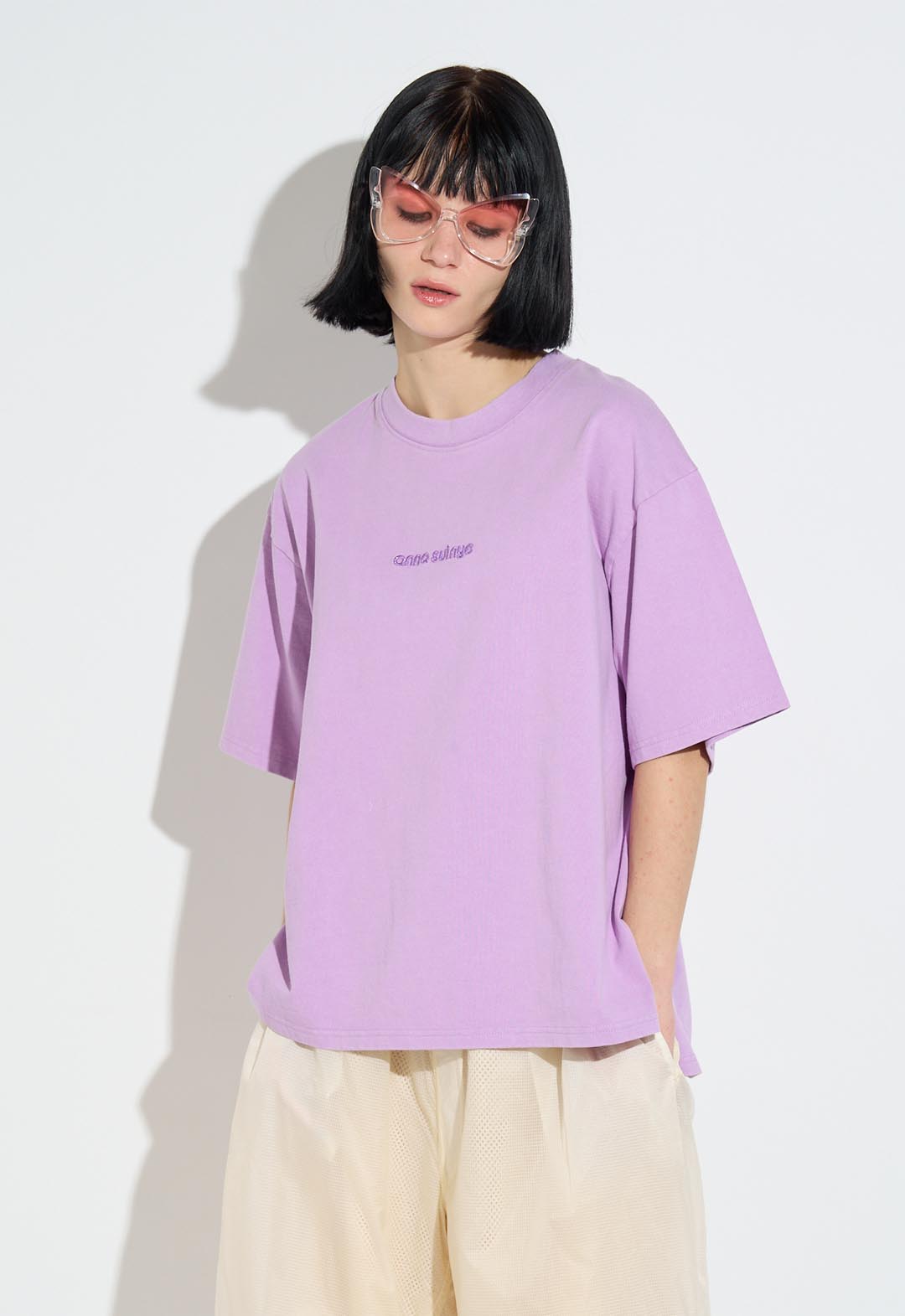 ラメロゴTシャツ