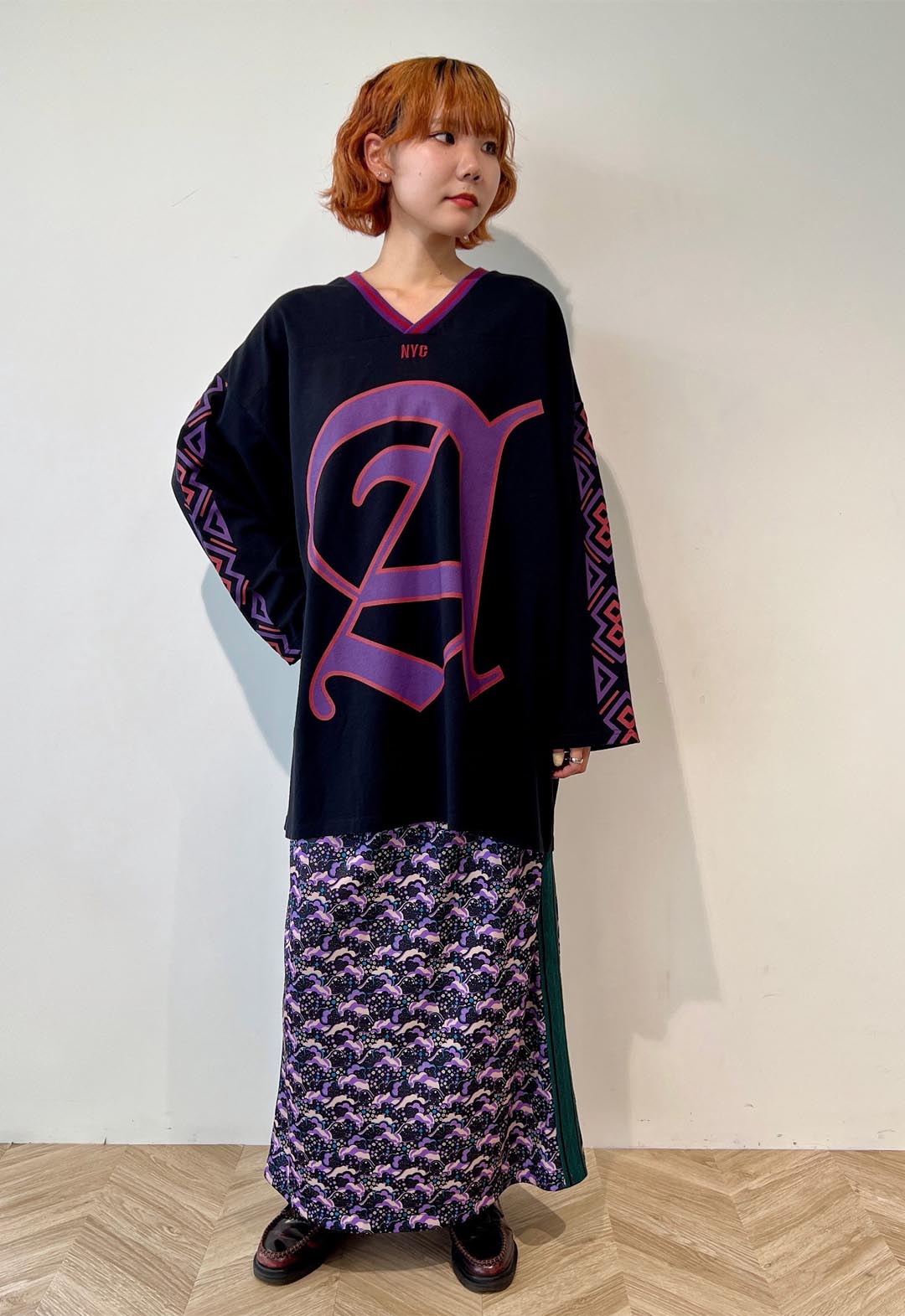 BIG A TRIBE ロングTシャツ　ブラック