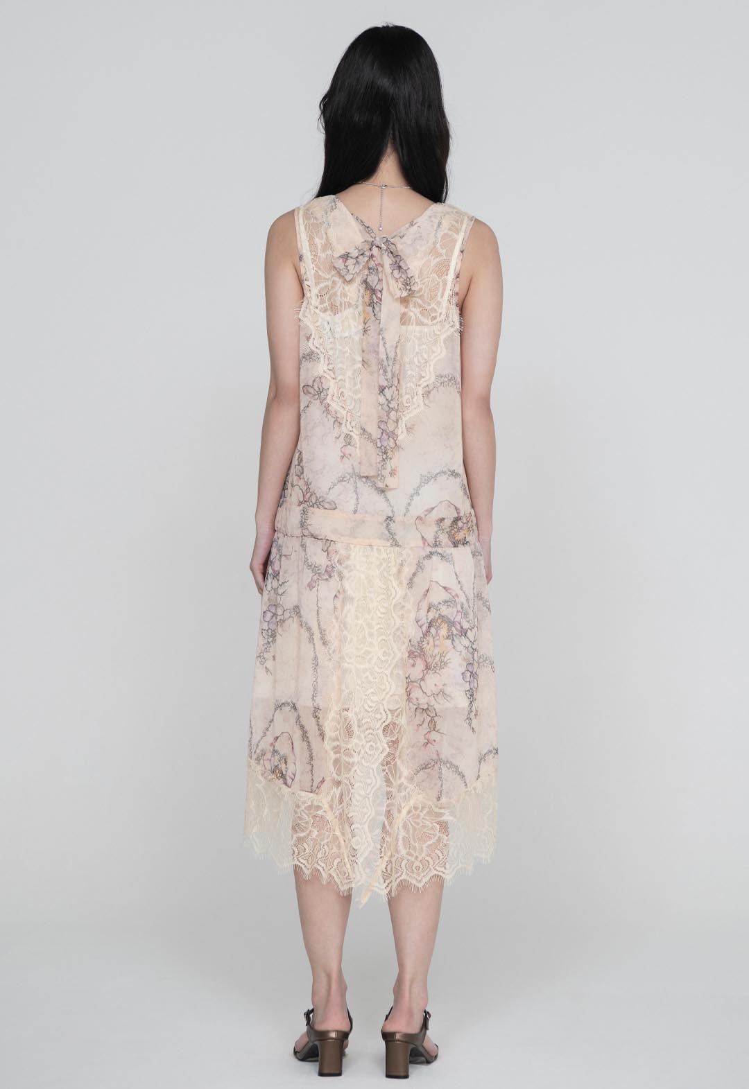 SPIRIT BLOOM CHIFFON DRESS