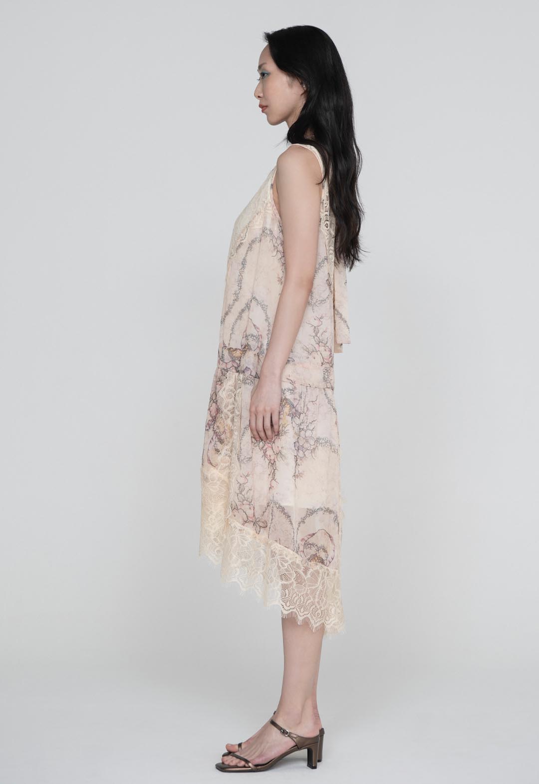 SPIRIT BLOOM CHIFFON DRESS