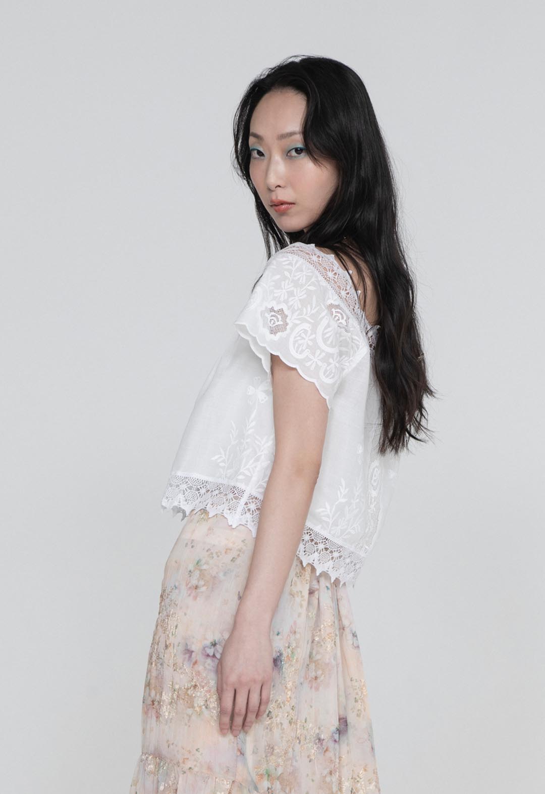 COTTAGE ROSE TOP