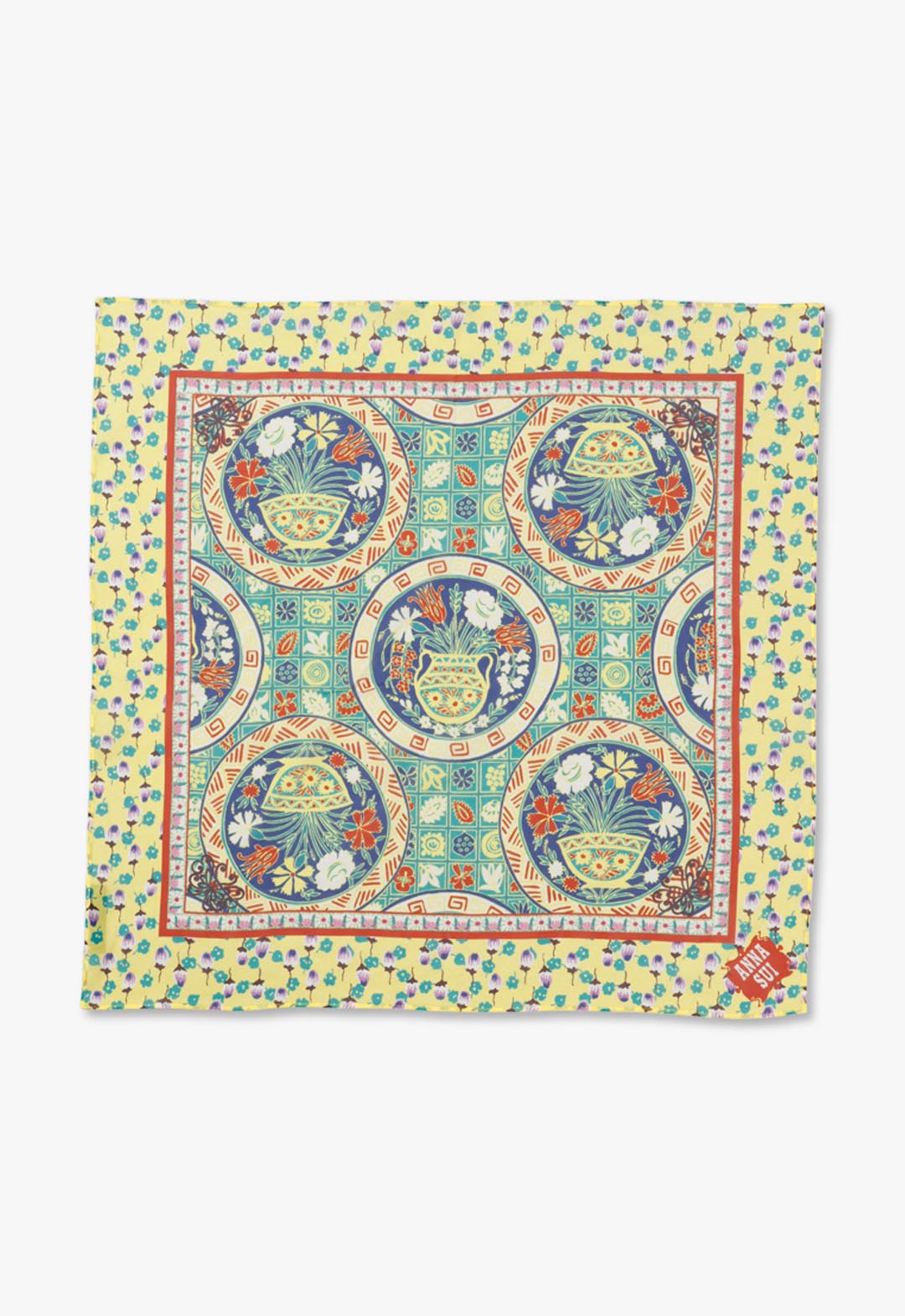 Silk Print Petite Scarf