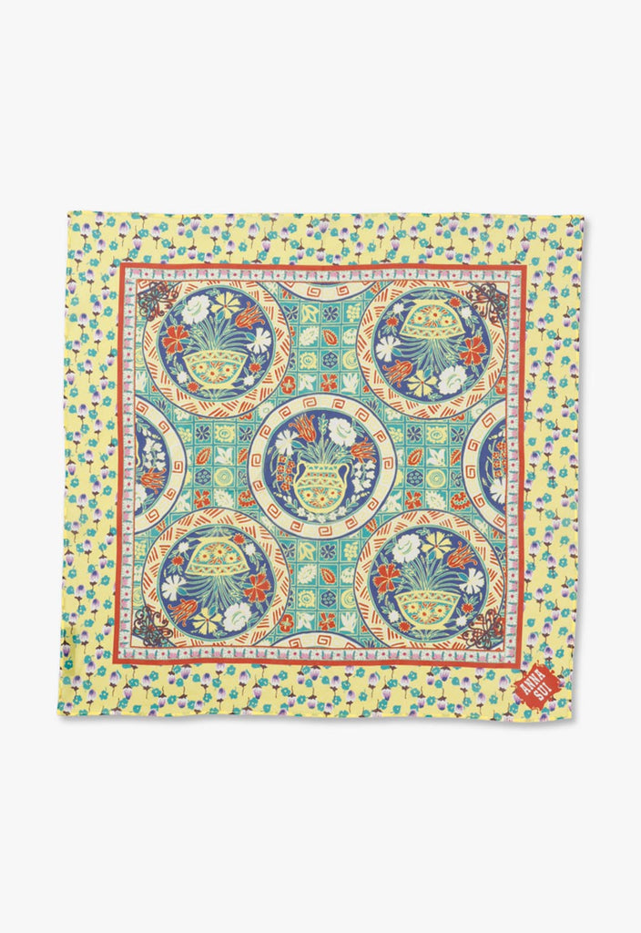 Silk Print Petite Scarf