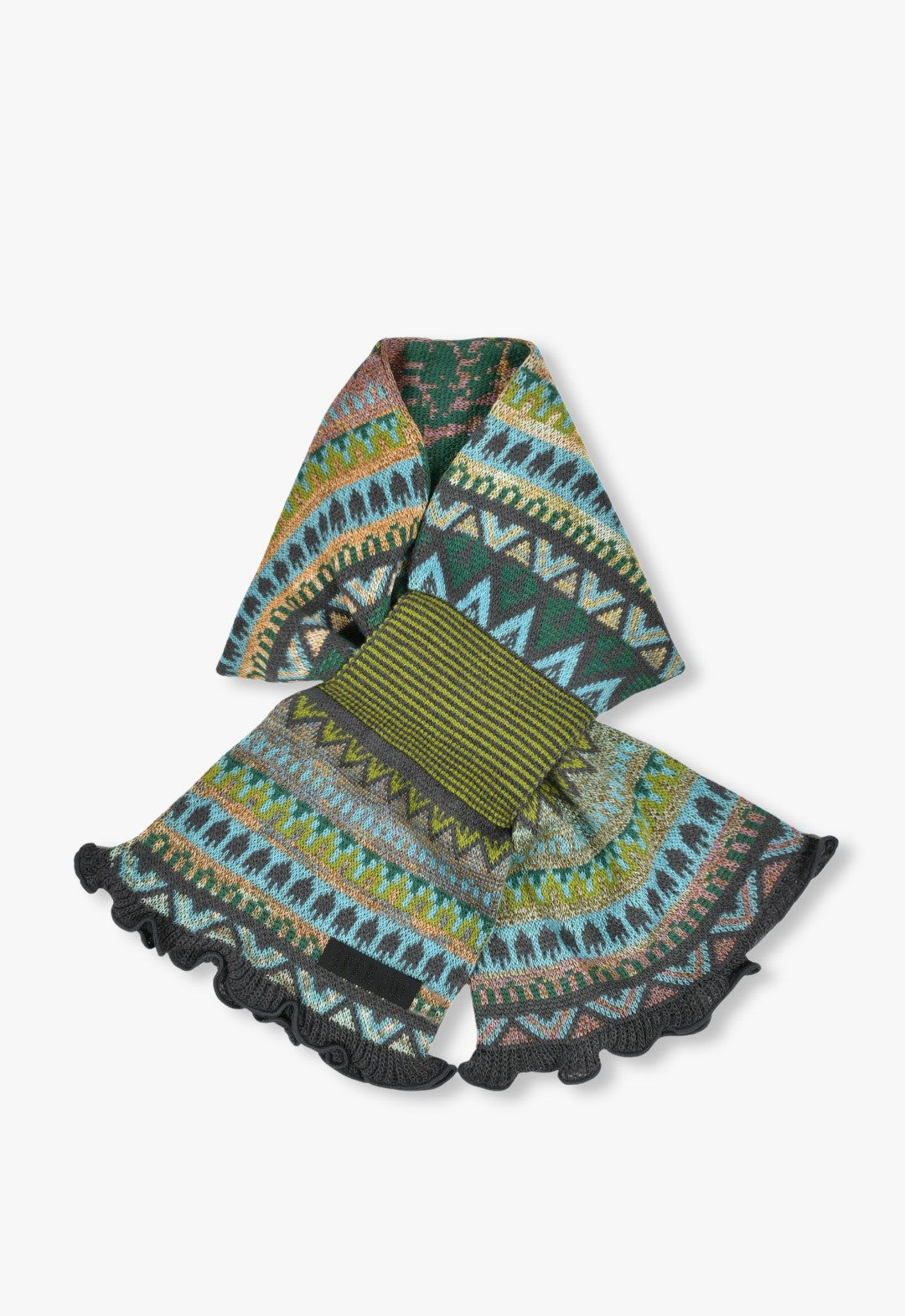 Jacquard Candy Scarf