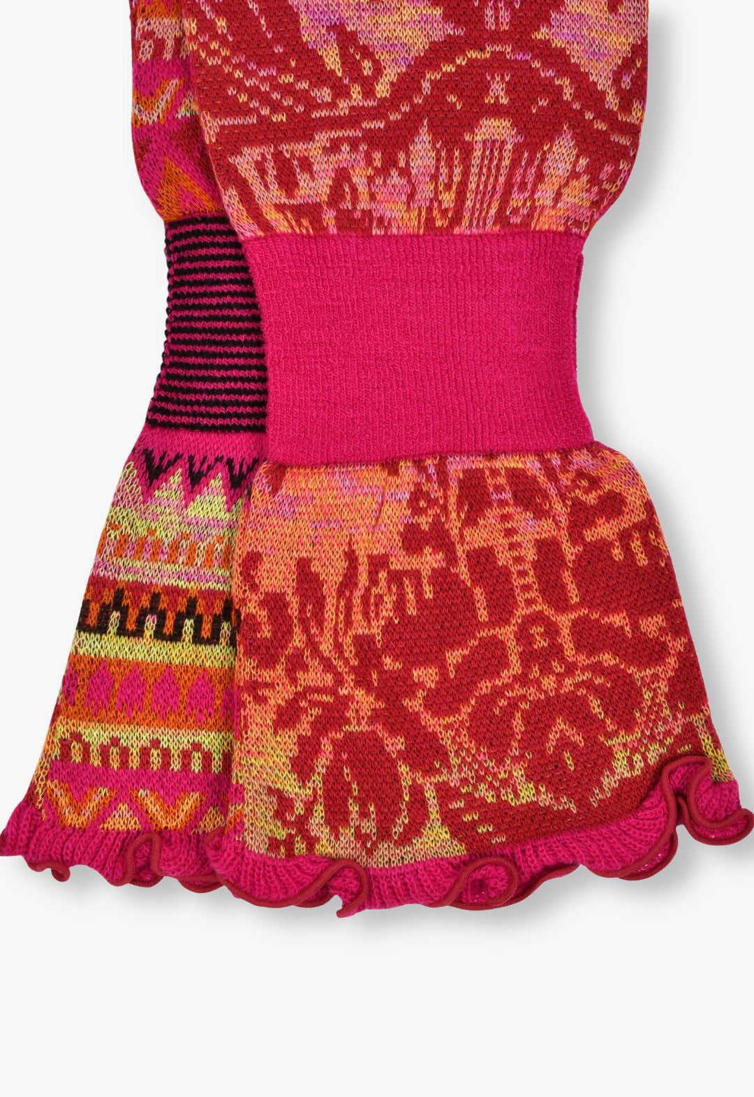 Jacquard Candy Scarf