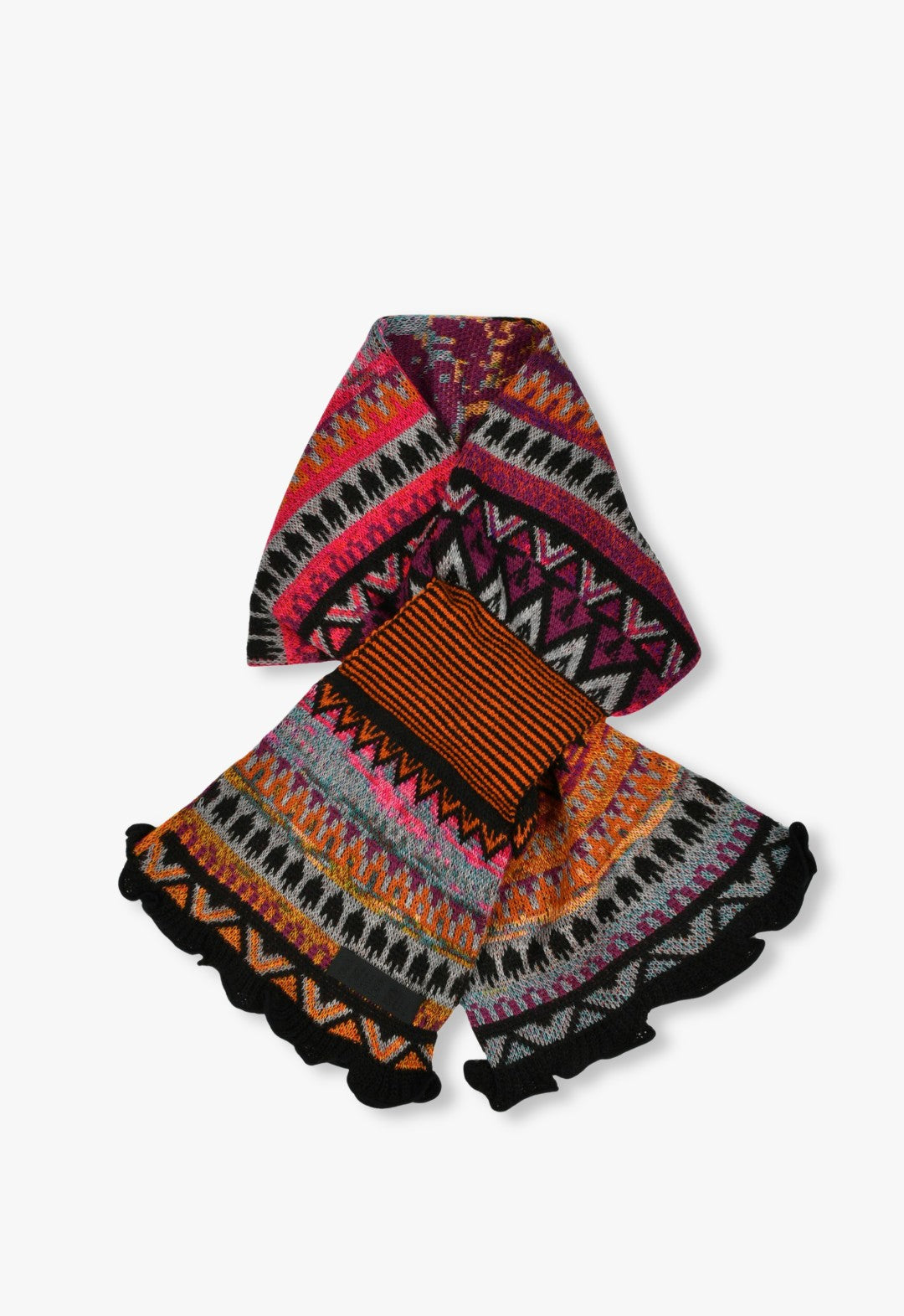 Jacquard Candy Scarf