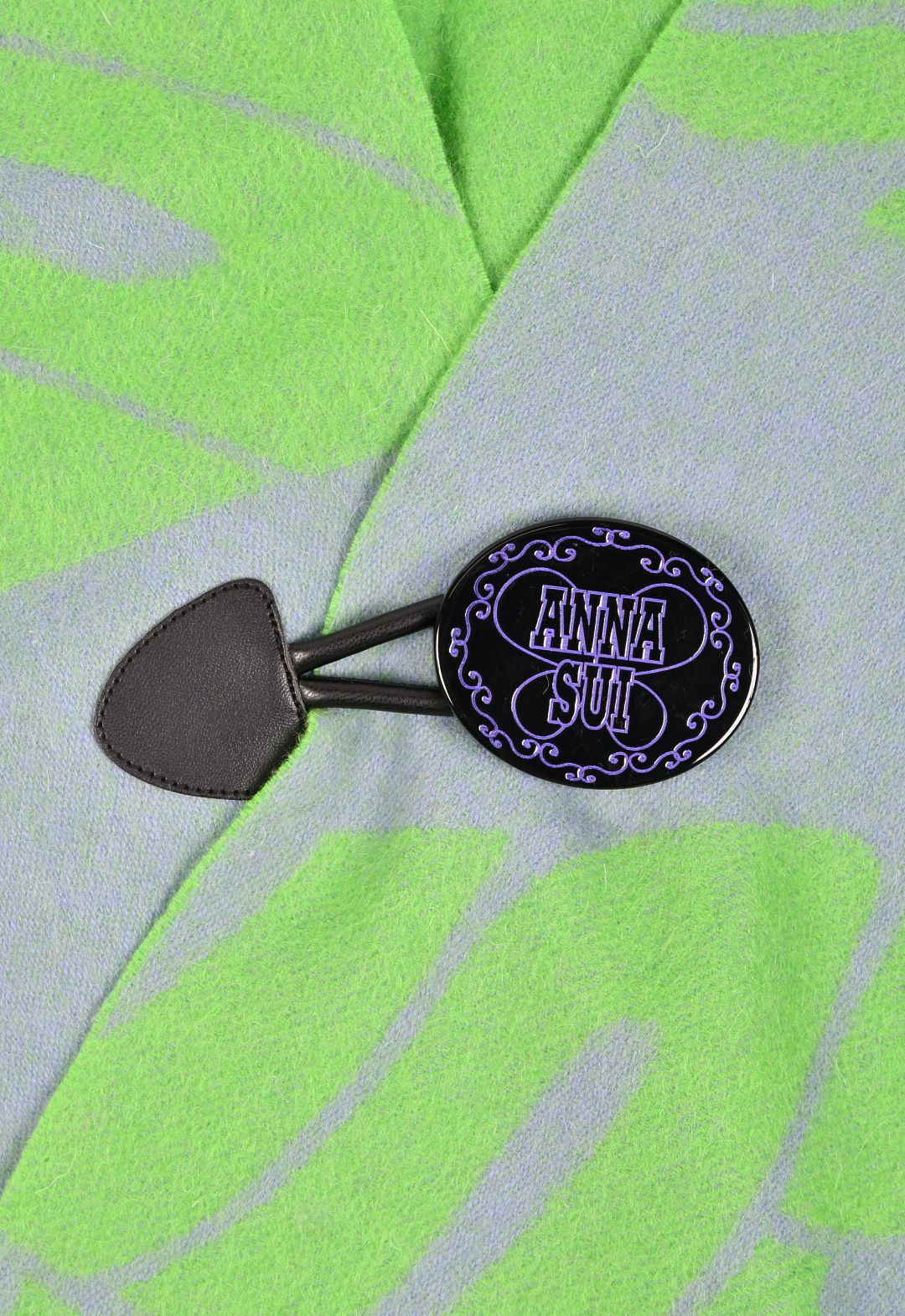 Wool jacquard jacket (with buttons)