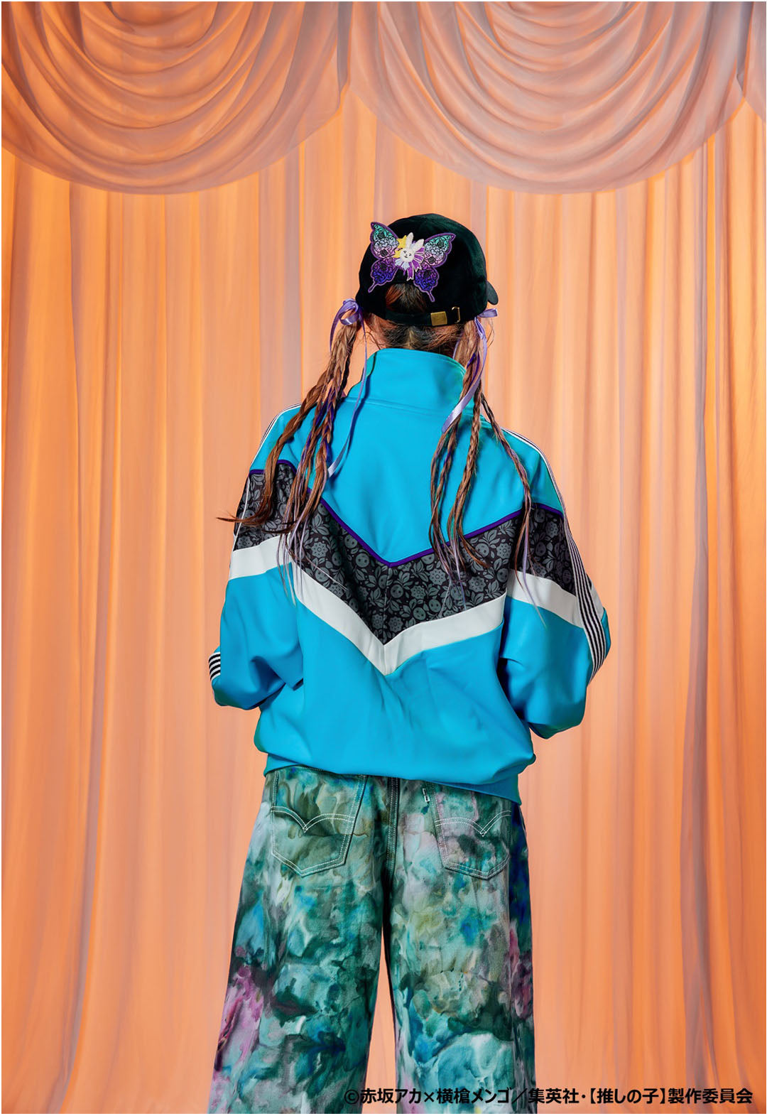 [Oshinoko]×ANNA SUI Pieyon 運動夾克