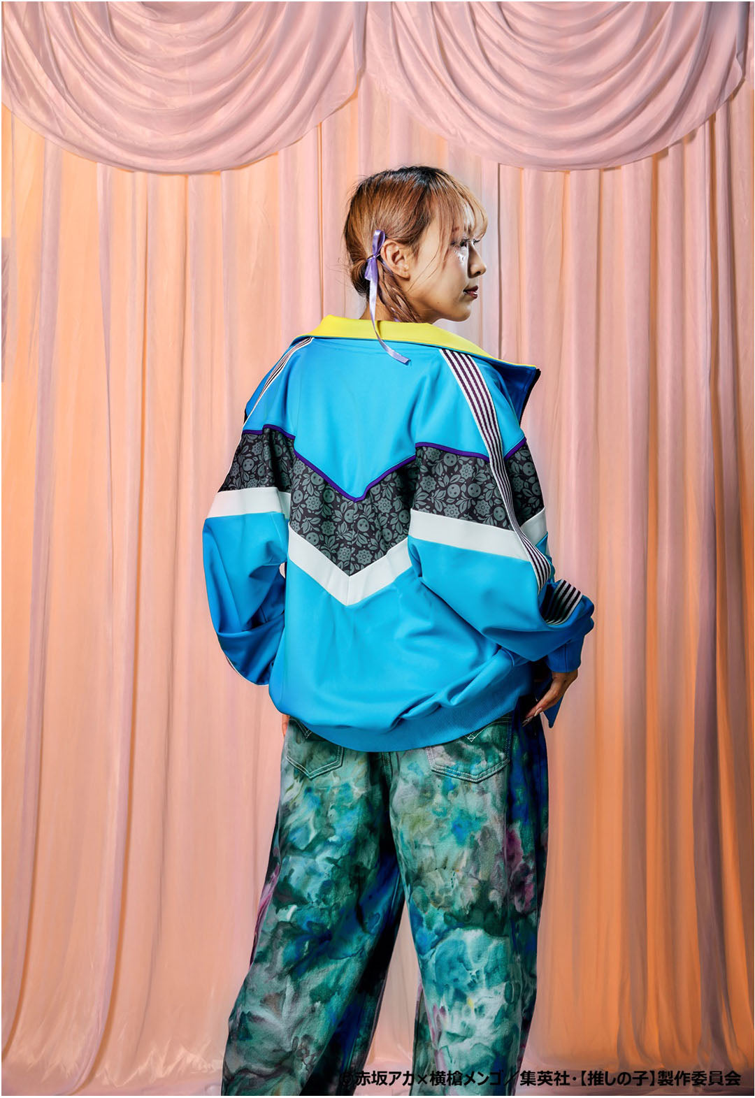 [Oshinoko]×ANNA SUI Pieyon 運動夾克