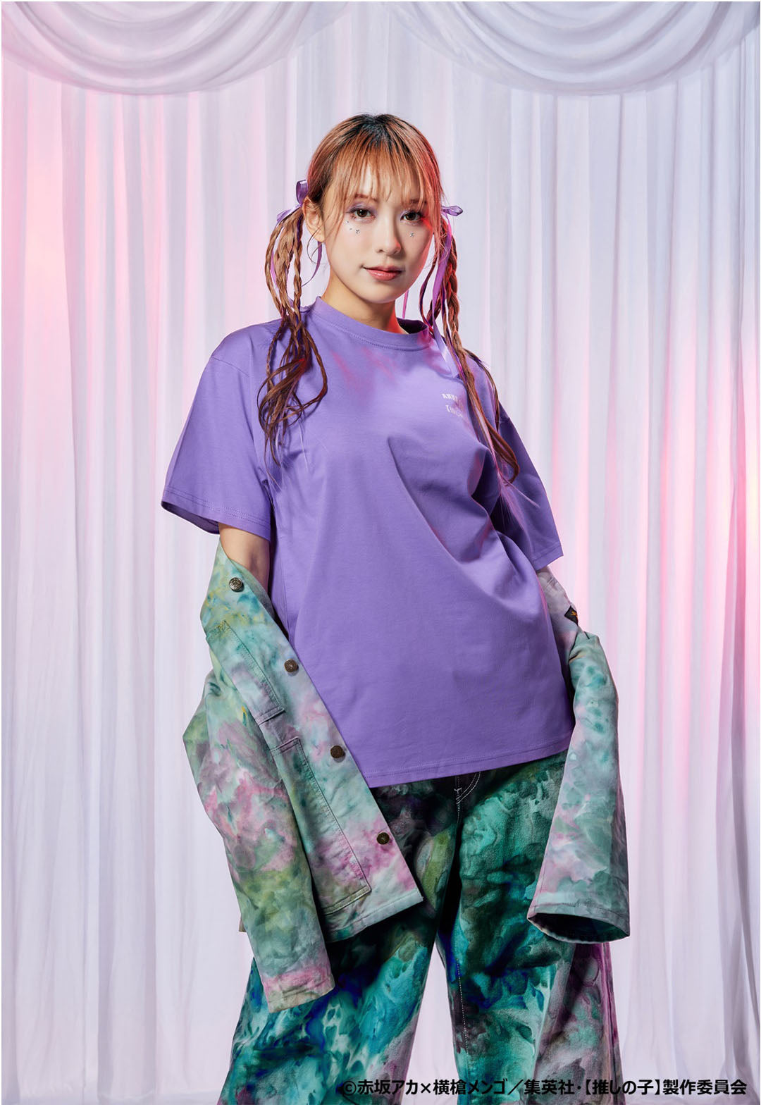 [Oshinoko] x ANNA SUI 角色T卹（有馬假名）