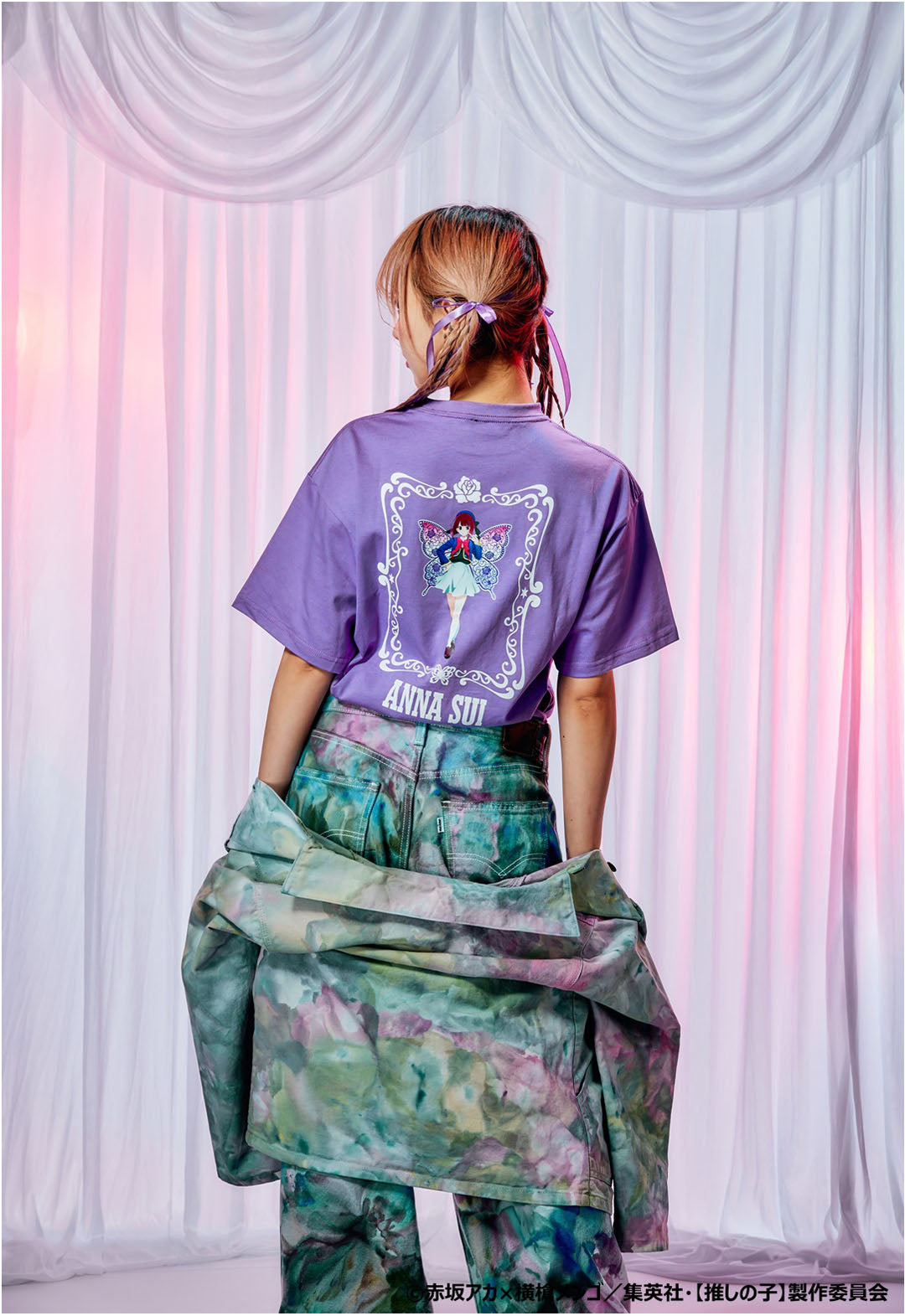 [Oshinoko] x ANNA SUI 角色T卹（有馬假名）