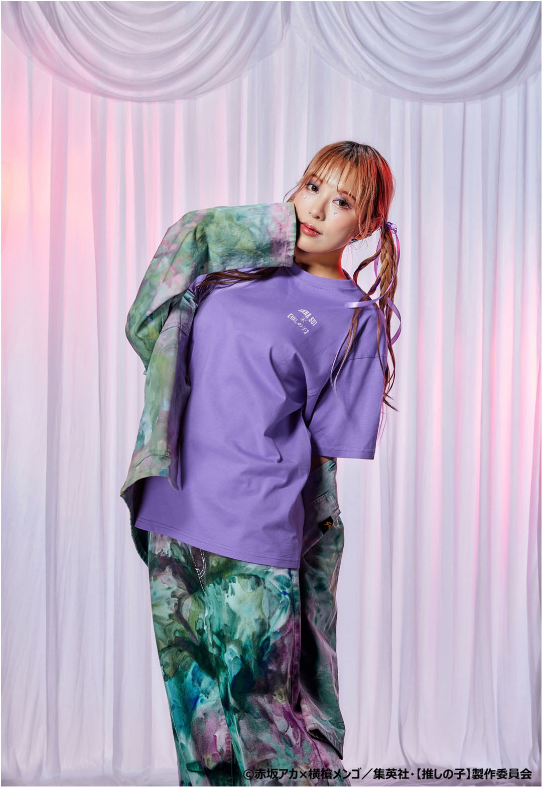[Oshinoko] x ANNA SUI 角色T卹（有馬假名）