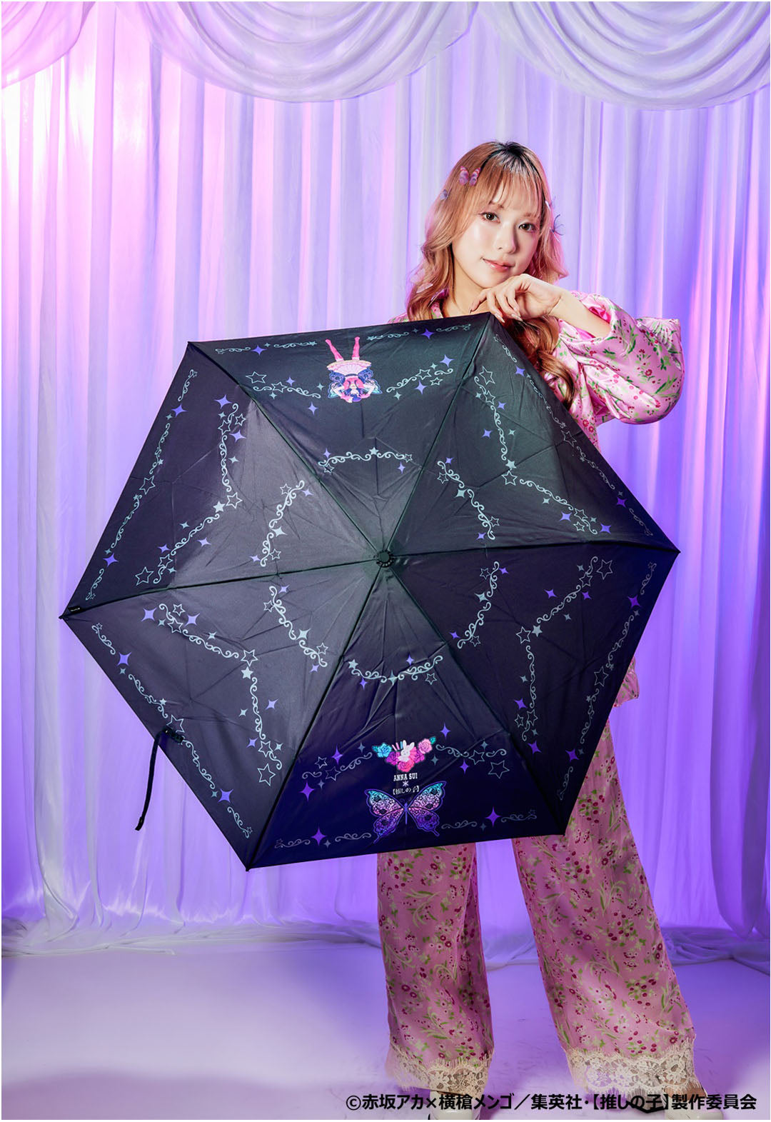 推しの子】×ANNA SUI 折り畳み傘（アイ2）
