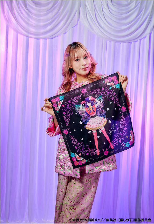 &lt;&lt;Reserved products delivered sequentially from late July to August 2024&gt;&gt;&gt;&gt; [Poshoshi child] × ANNA SUI print handkerchief (eye x butterfly)