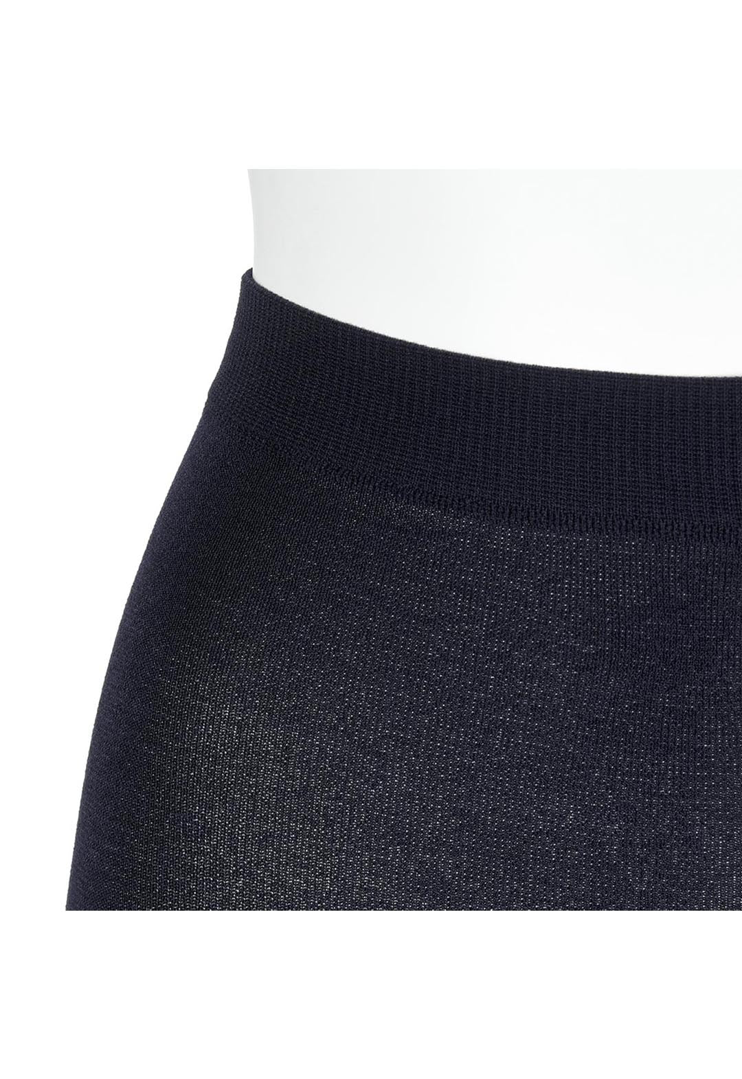 One-point logo embroidered tights