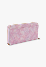 [New color] Papillon round long wallet