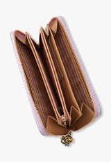 [New color] Papillon round long wallet