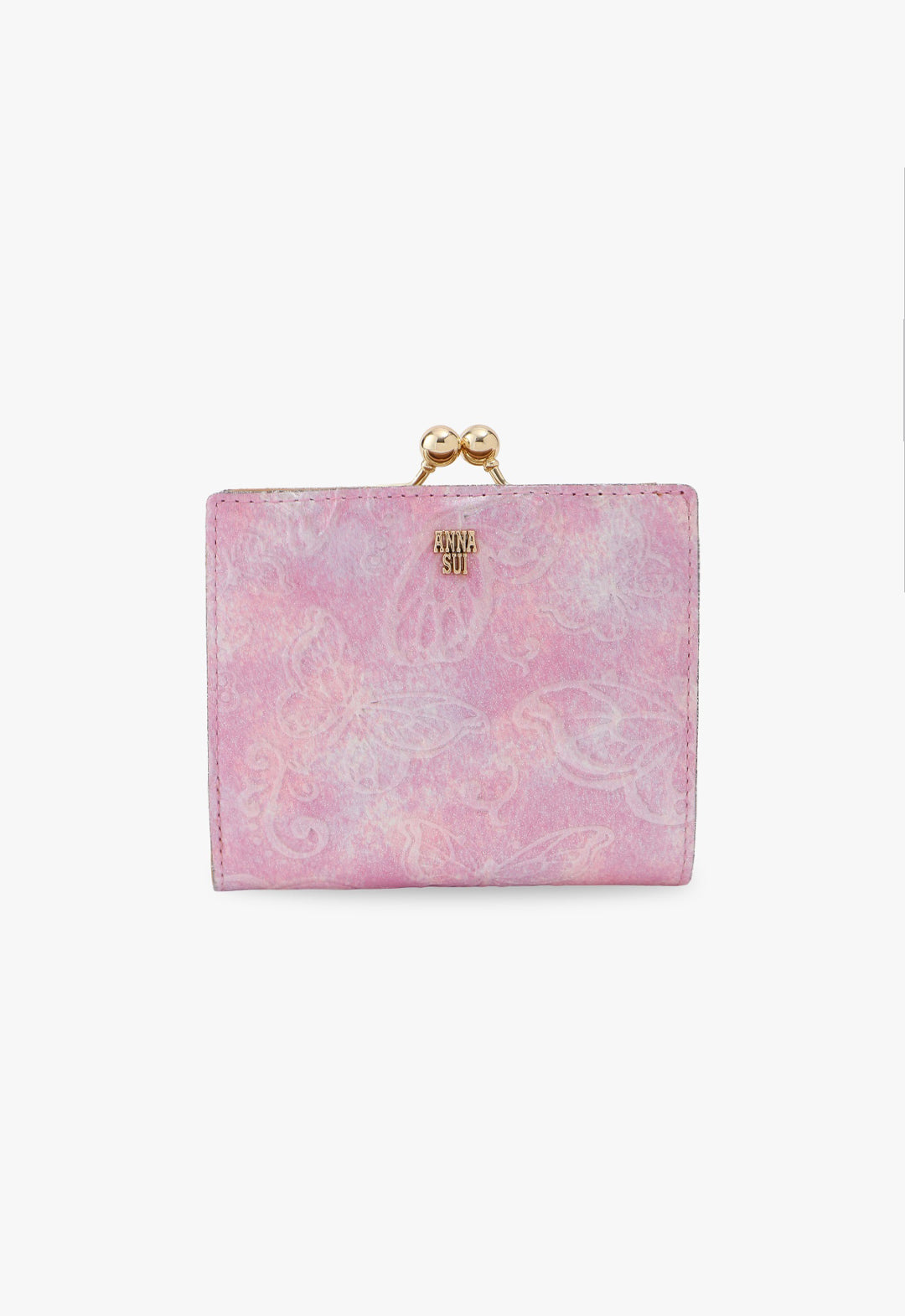 アナ スイ(ANNA SUI)【新色】パピヨン 口金二つ折り財布 | バタフライ ローズ バラ 薔薇 ギフト