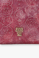 Rose Heart Round Long Wallet