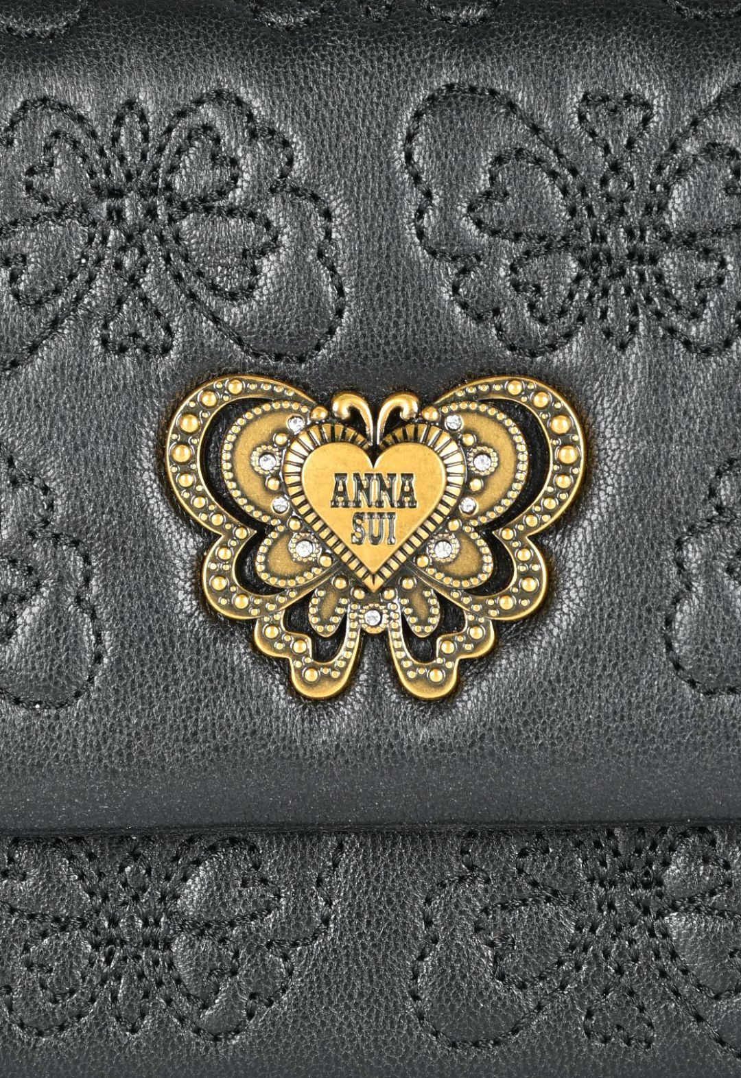 アナ スイ（ANNA SUI）チェイス 口金2つ折り財布 | ローズ バラ 薔薇