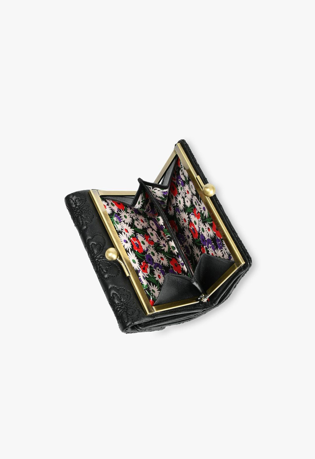 アナ スイ（ANNA SUI）チェイス 口金2つ折り財布 | ローズ バラ 薔薇