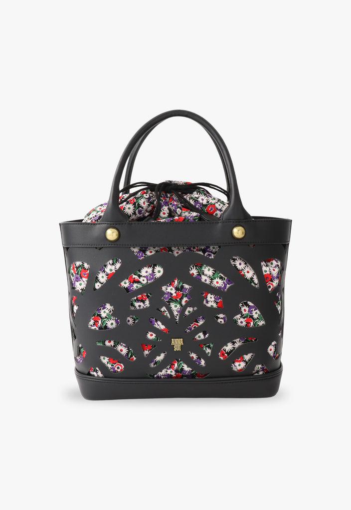 Cut Work Butterfly Tote Bag
