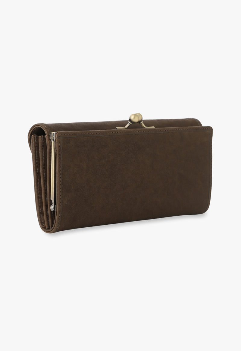 Key Hole Outmouth Long Wallet