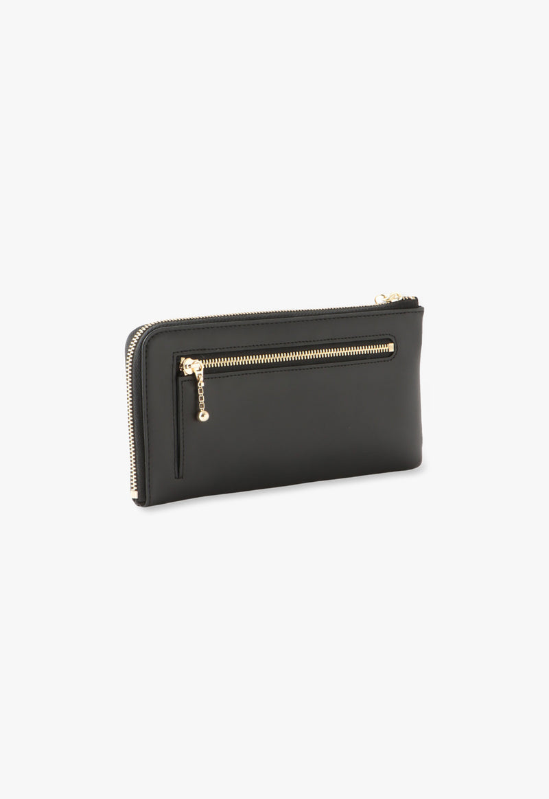 Luci thin-gore long wallet