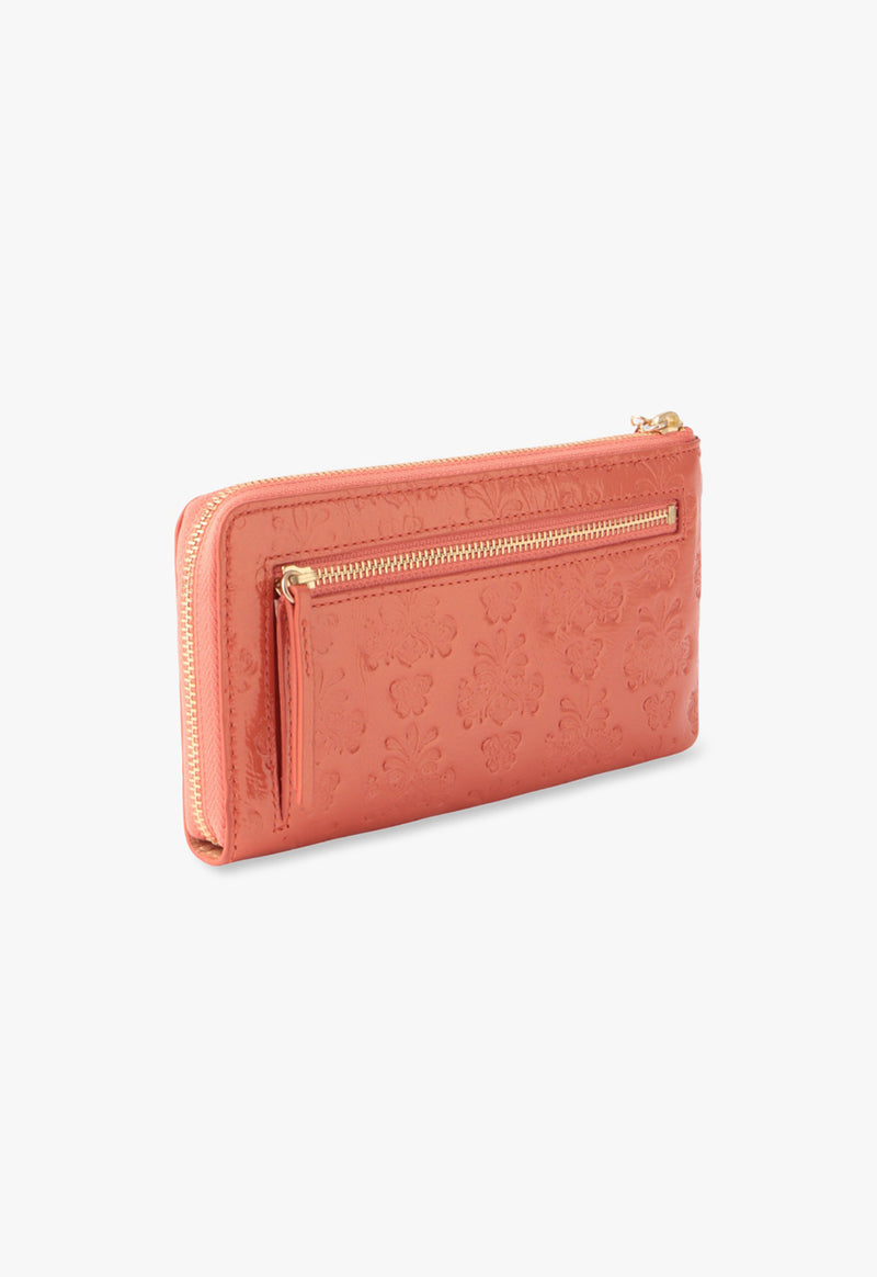 Marple thin gore long wallet