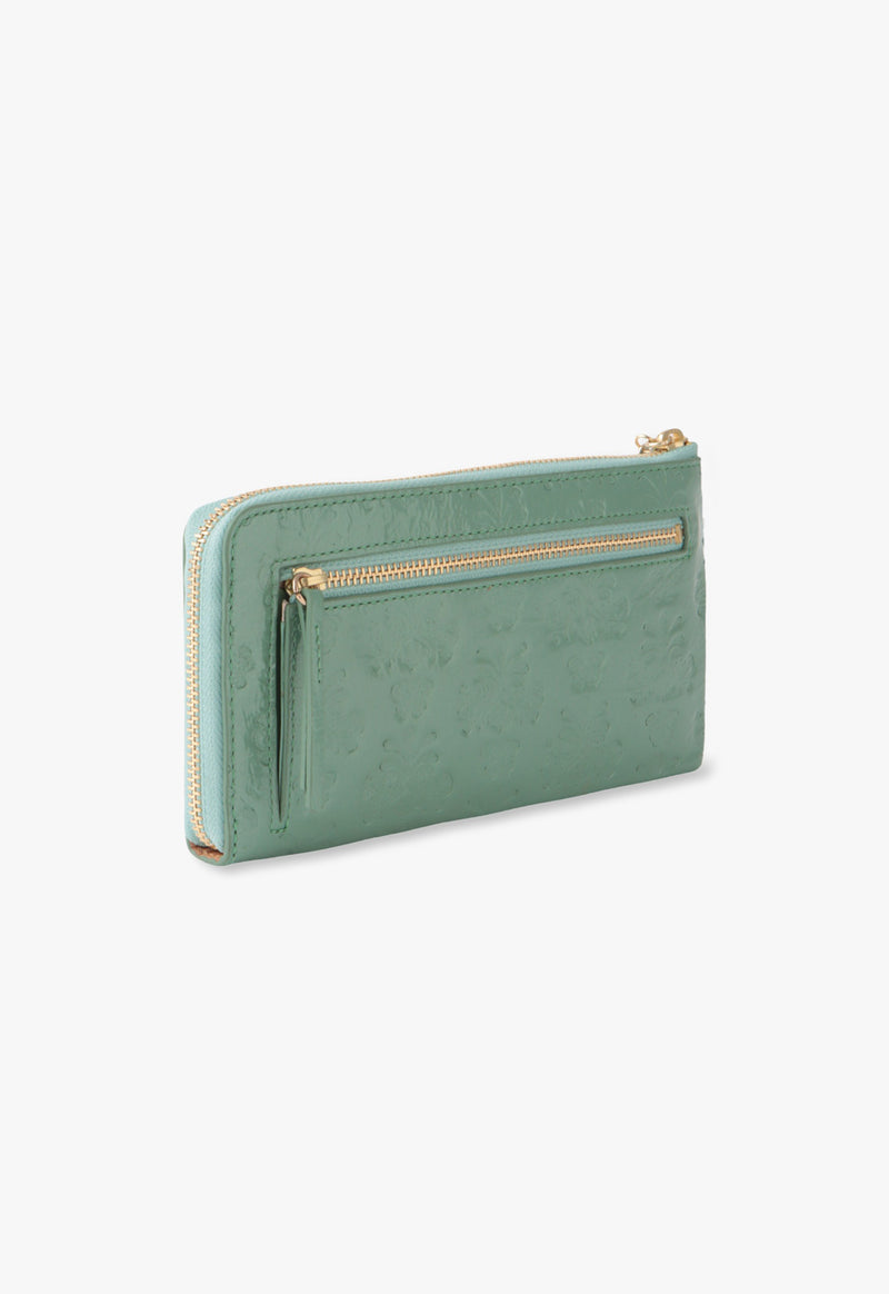 Marple thin gore long wallet