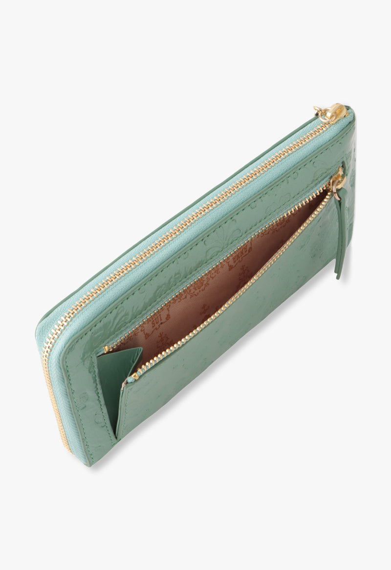 Marple thin gore long wallet