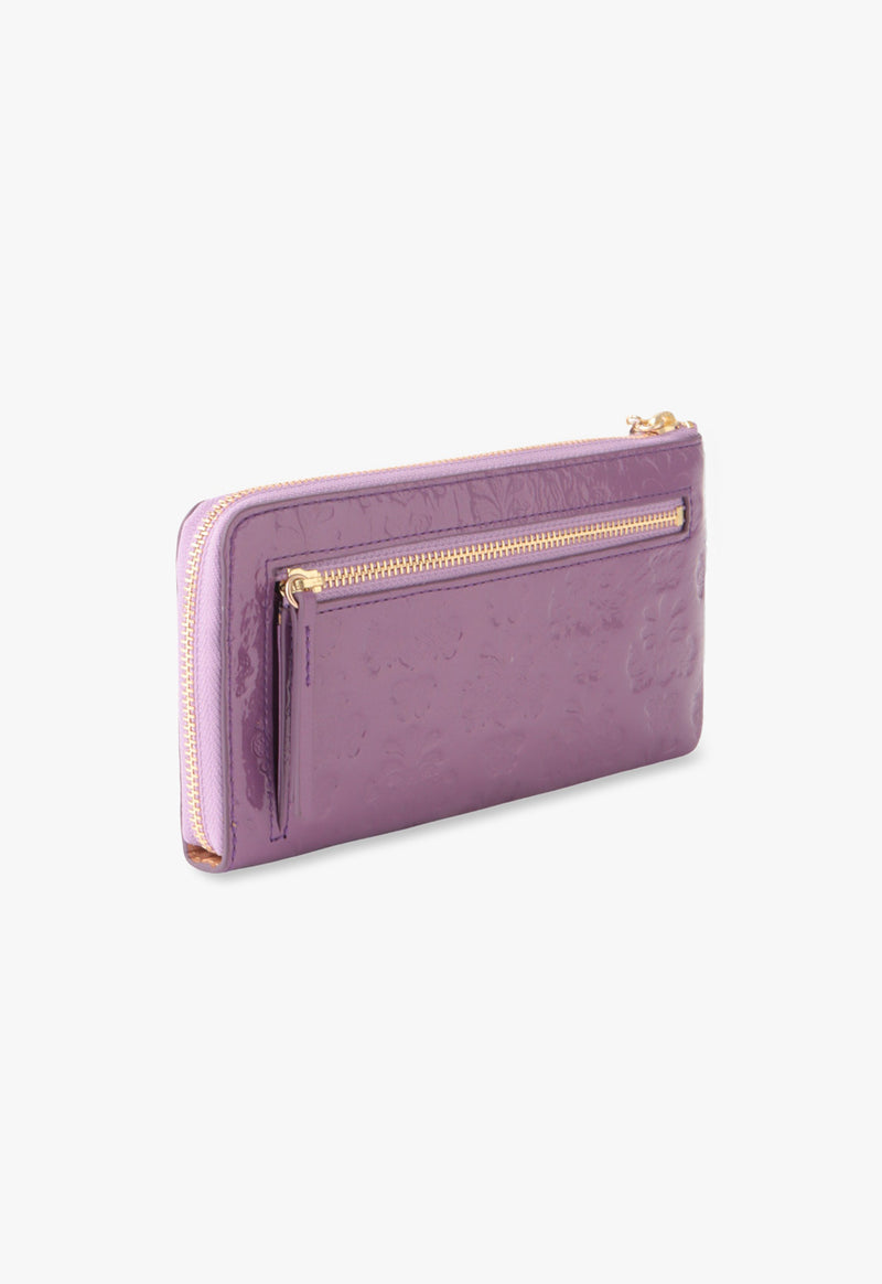 Marple thin gore long wallet