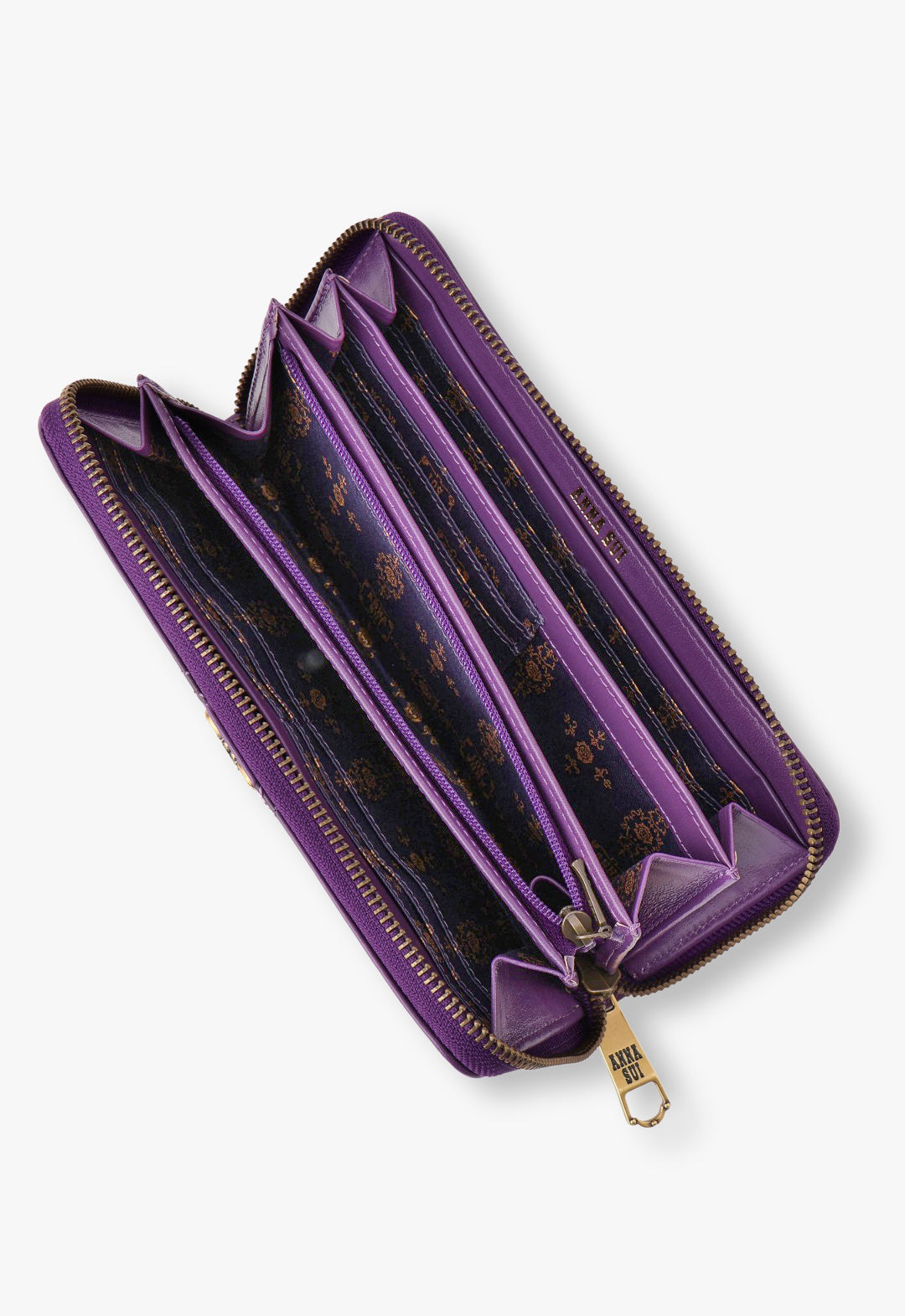 GIFTにも【ANNASUI】Roomy Round Zipper Long Wallet Amazon.com: BURBERRY Long Wallet (Round Zipper), A1189, One