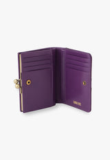 Eleanor clasp bi-fold wallet