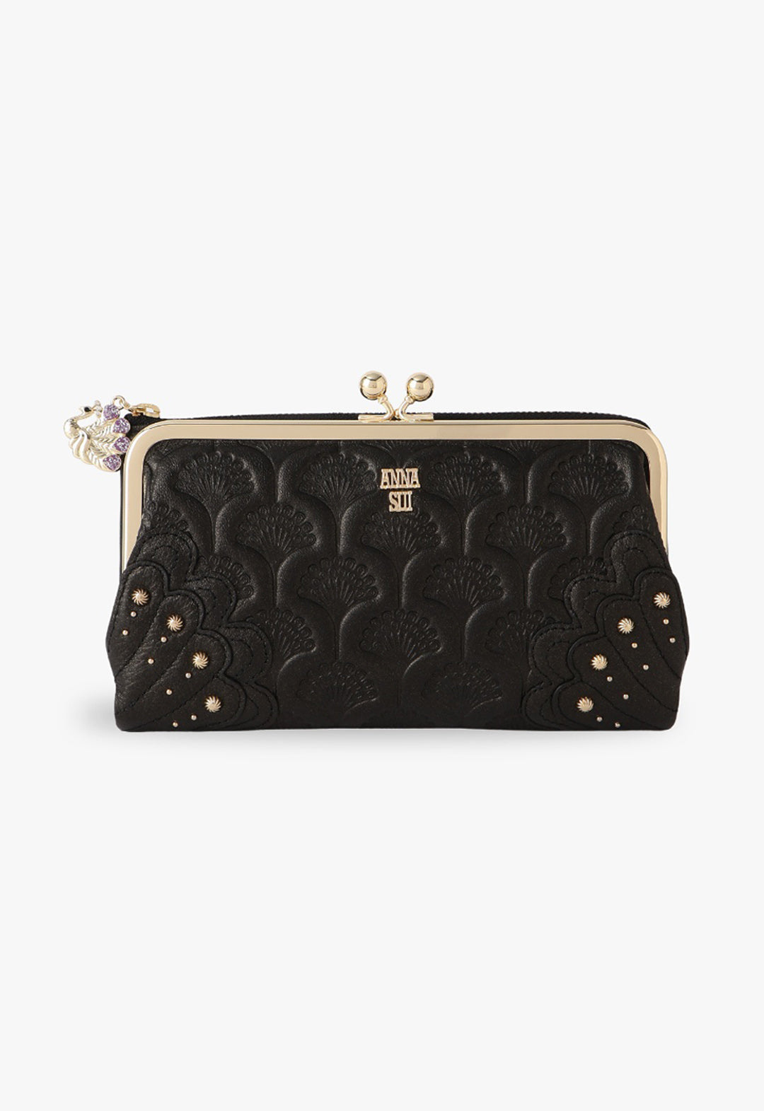 ANNA SUI - ANNA SUIがま口長財布 アナスイキャット長財布