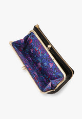 Peacock Bi-fold Wallet with Clasp