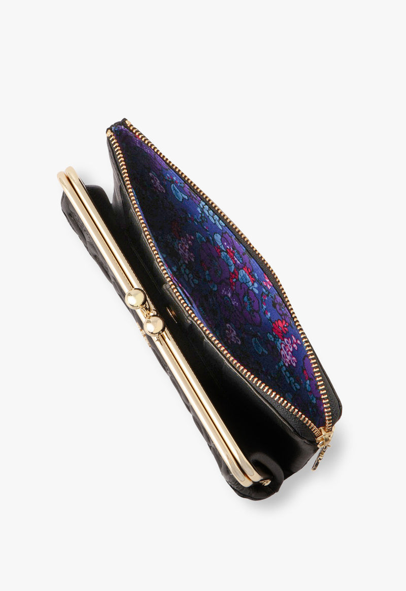 Peacock Bi-fold Wallet with Clasp