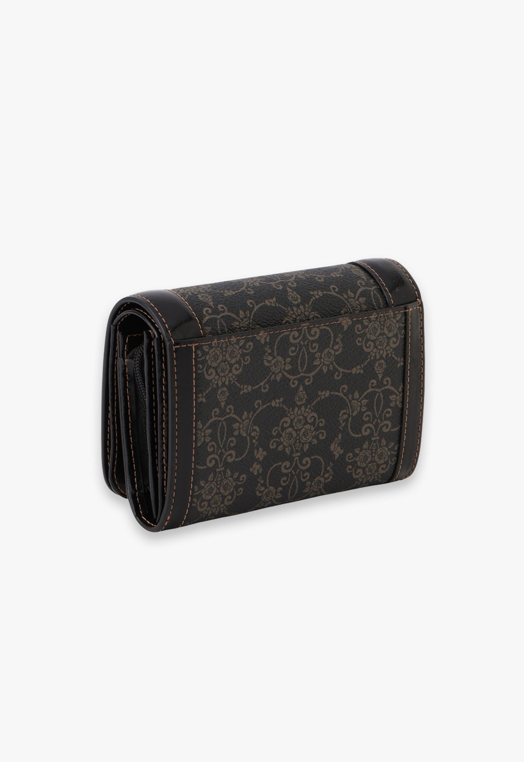 Libre L-shaped zippered bi-fold wallet
